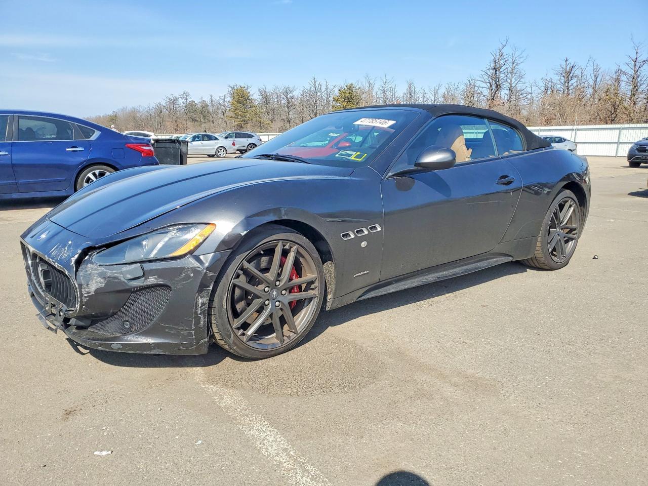 2017 Maserati GranTurismo Sport, VIN ZAM45VMA2H0243691 — Перед