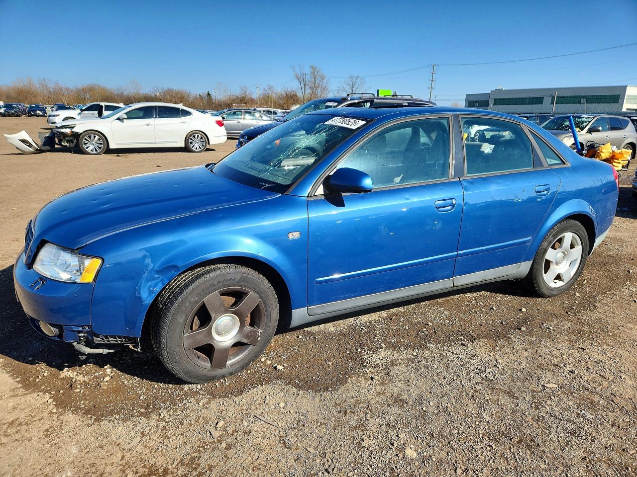 2003 Audi A4 1.8T, VIN WAULC68E03A376491 — Hail