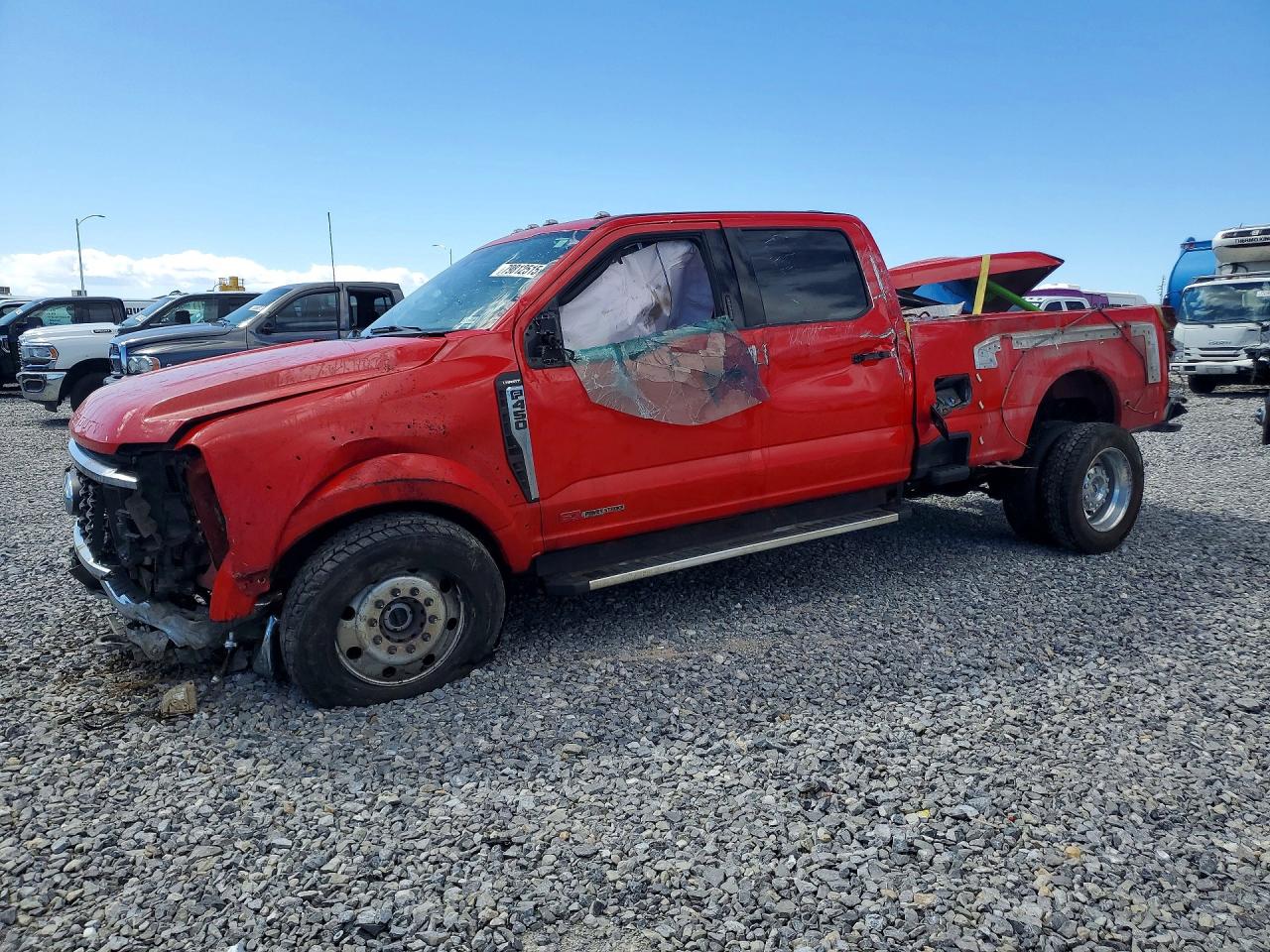2023 Ford F-450 Lariat, VIN 1FT8W4DM3PEC49265 — Rollover