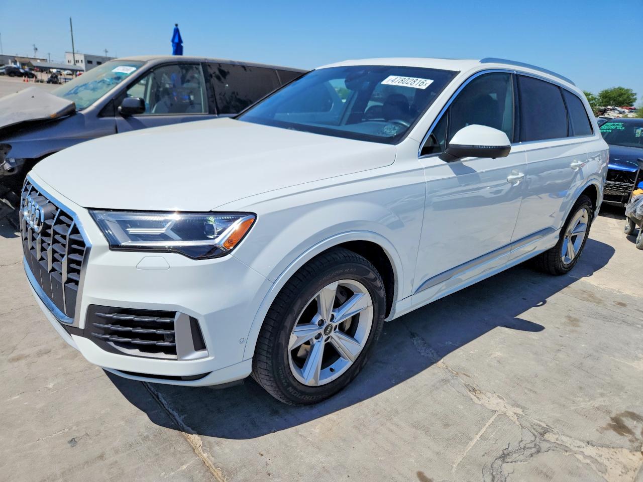 2021 Audi Q7 Premium, VIN WA1AXAF72MD016963 — Обычный износ