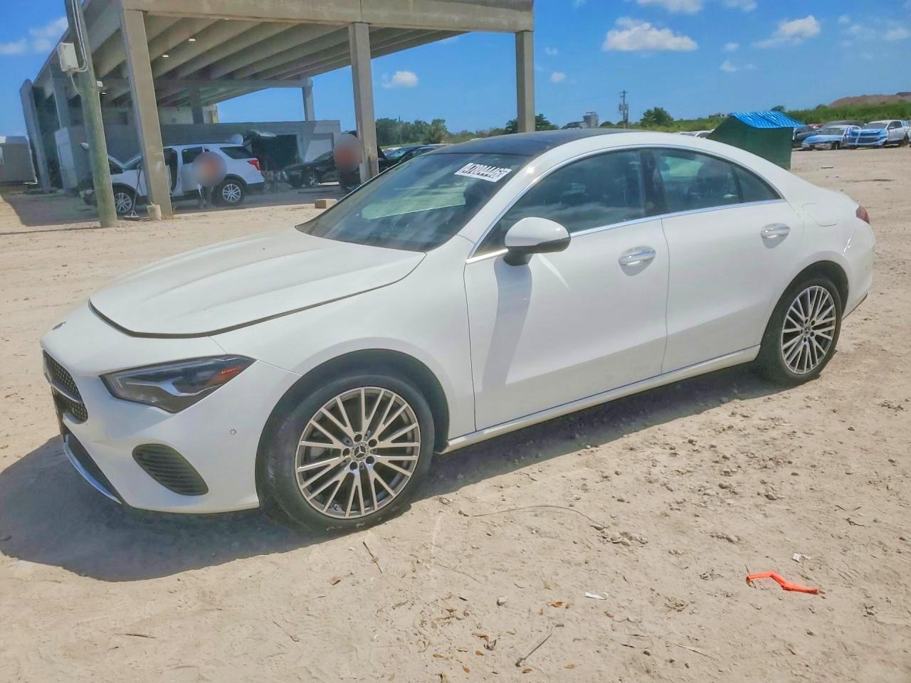 2025 Mercedes-Benz CLA 250, VIN W1K5J4GB9SN552917 — Minor dents and scratches