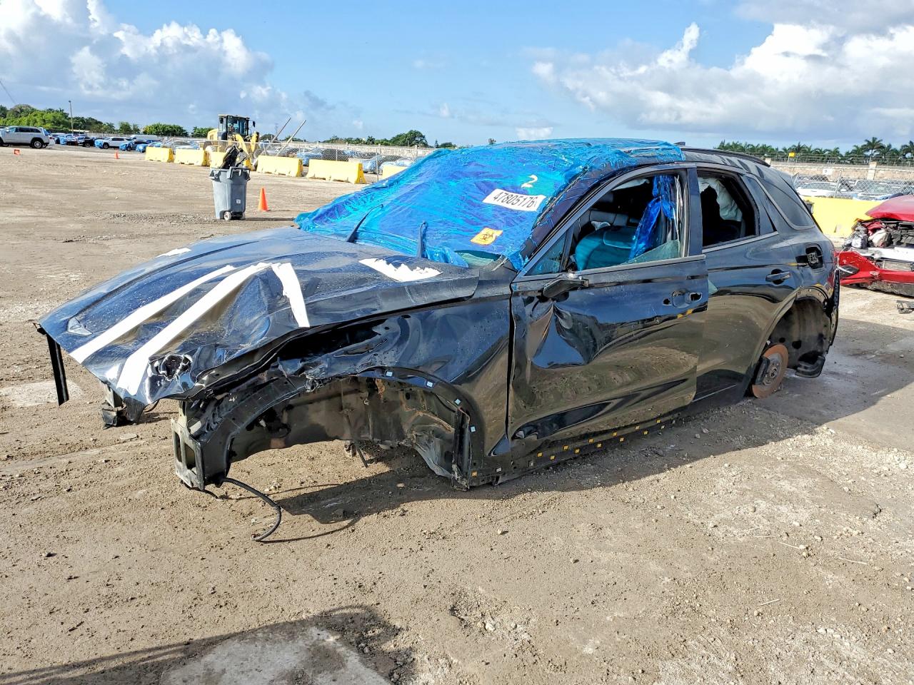 2023 Genesis GV70 2.5T, VIN KMUMADTB7PU132546 — Rollover
