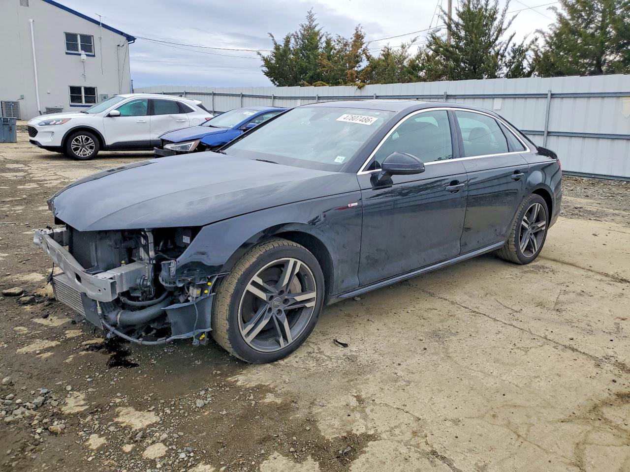 2017 Audi A4 Premium Plus, VIN WAUENAF42HN019393 — Front end