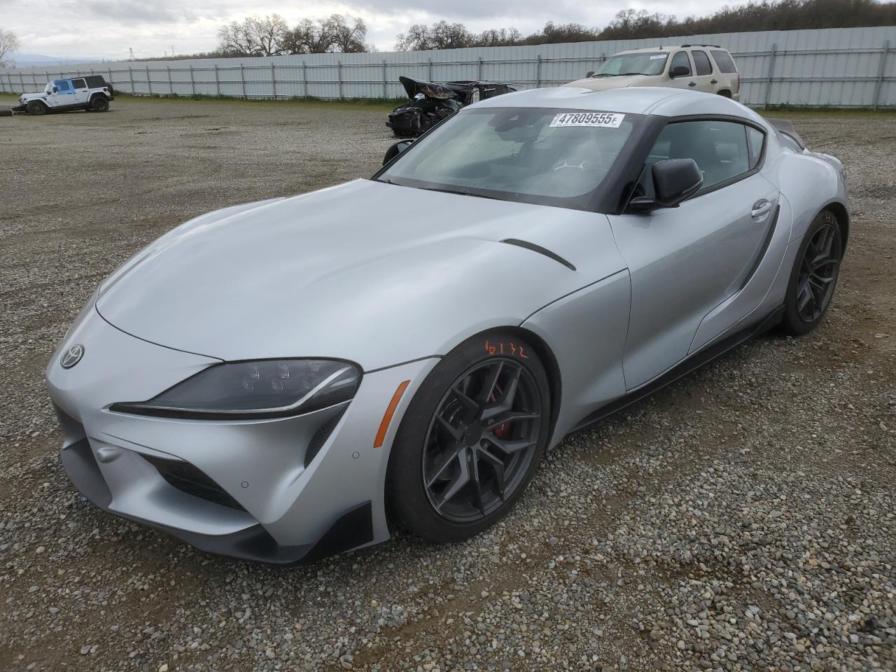 2020 Toyota Supra 3.0, VIN WZ1DB4C0XLW030009 — Frame damage