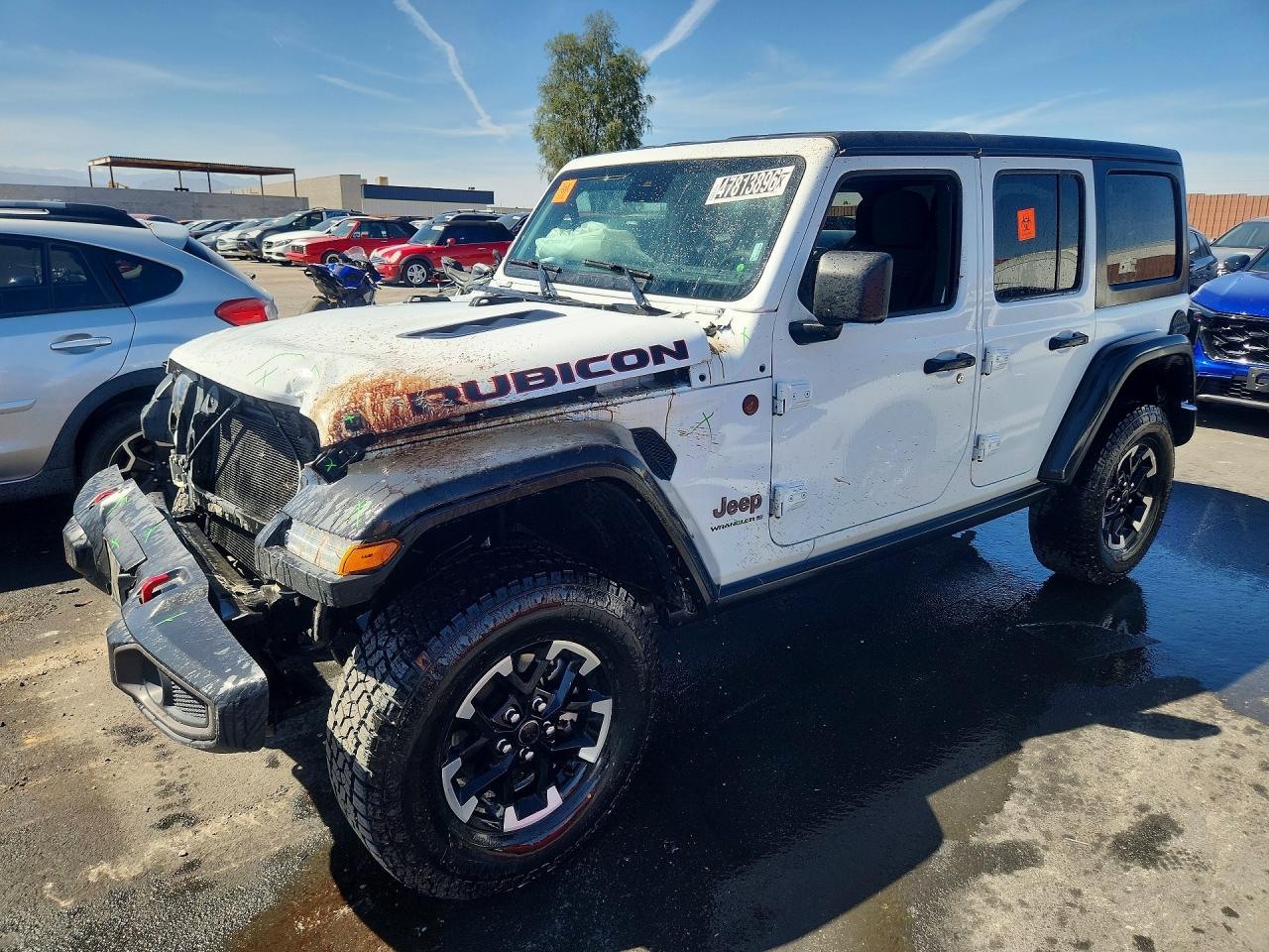 2025 Jeep Wrangler Rubicon, VIN 1C4PJXFN2SW527397 — Front end