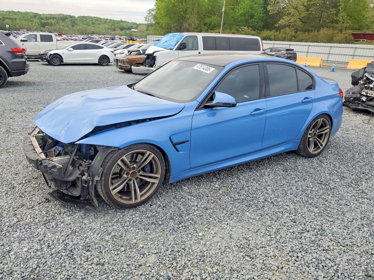 2016 BMW M3, VIN WBS8M9C57G5E68285 — Перед