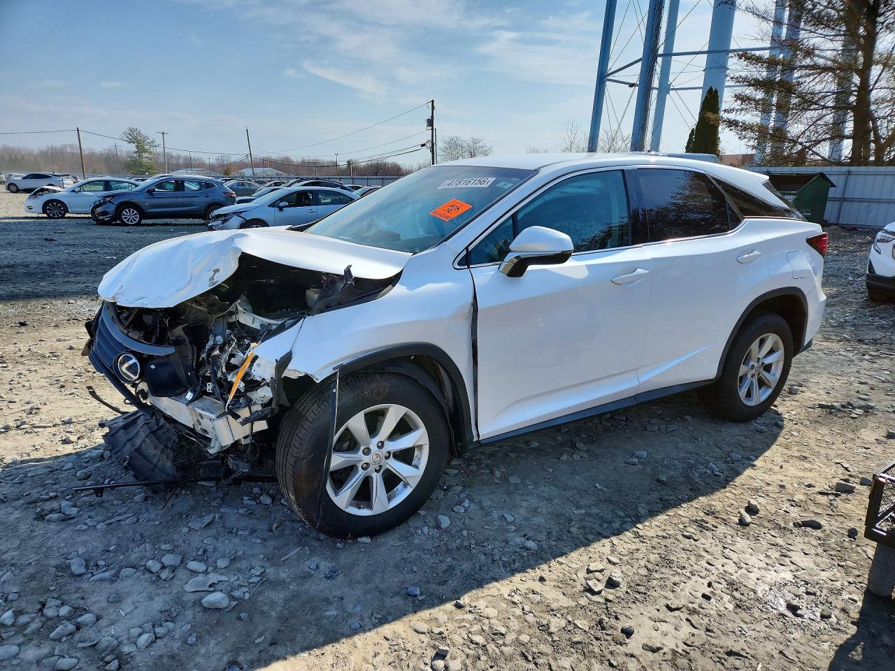 2016 Lexus RX 350, VIN 2T2BZMCA4GC007135 — Front end