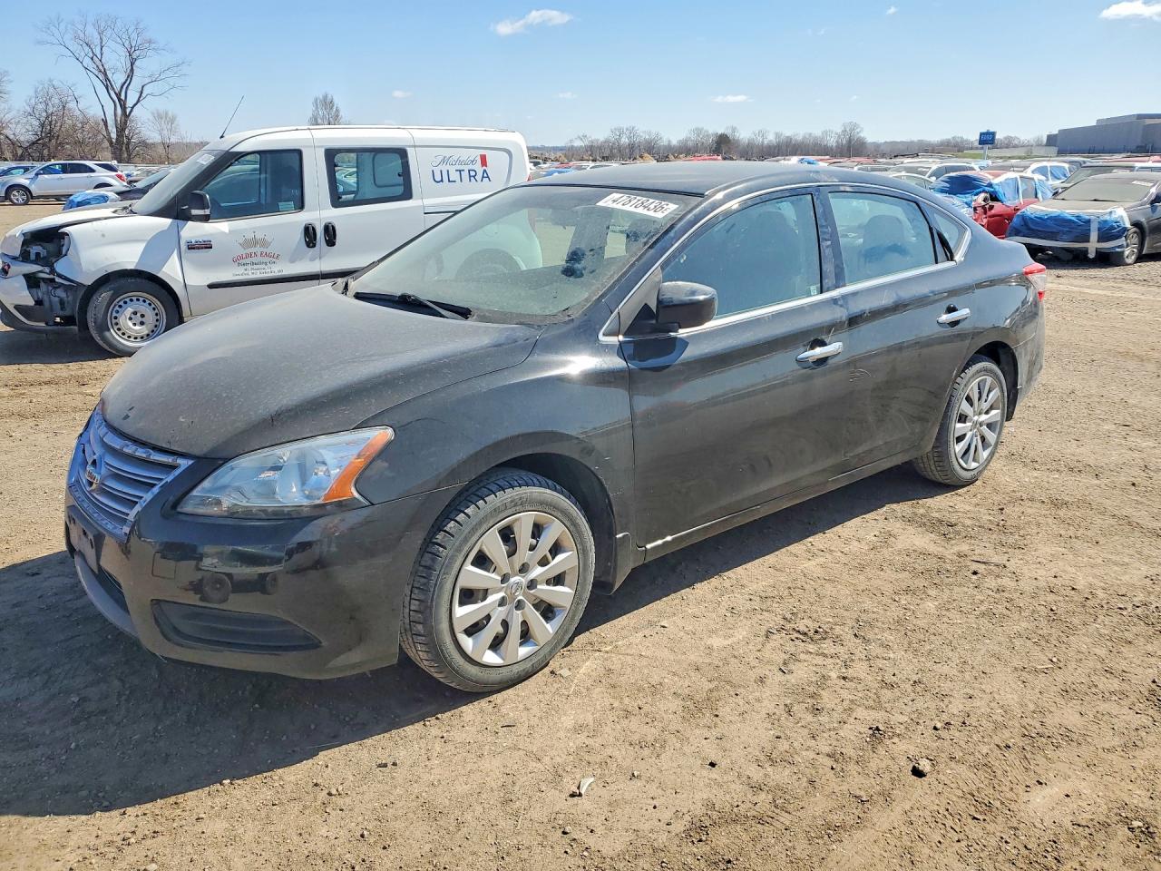 2015 Nissan Sentra SR, VIN 3N1AB7AP8FL689352 — Front end