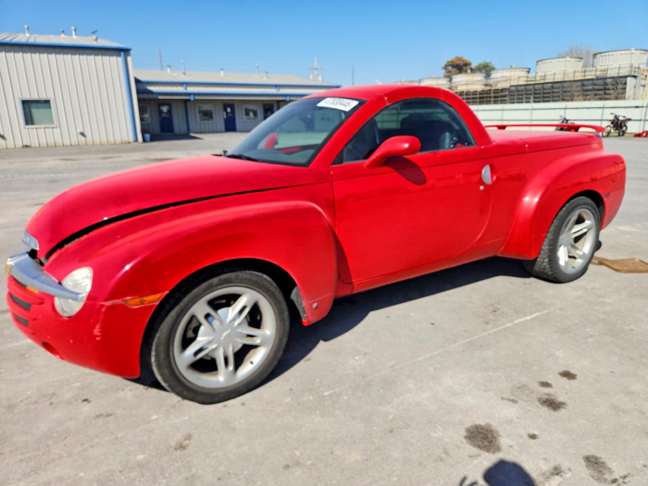 2006 Chevrolet SSR LS, VIN 1GCES14H36B122693 — Front end