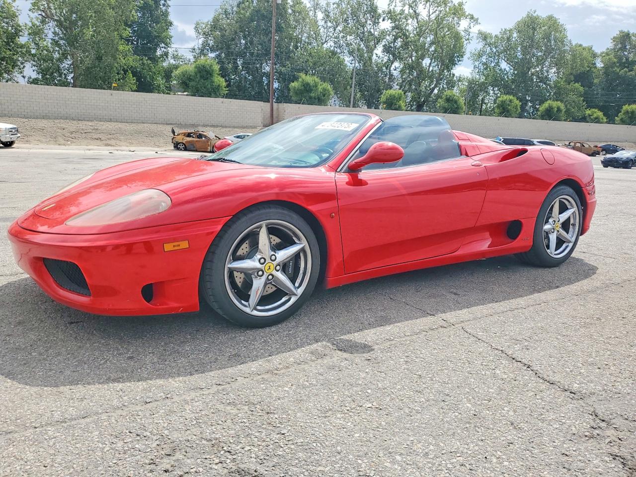 2003 Ferrari 360, VIN ZFFYT53A830133865 — Перед