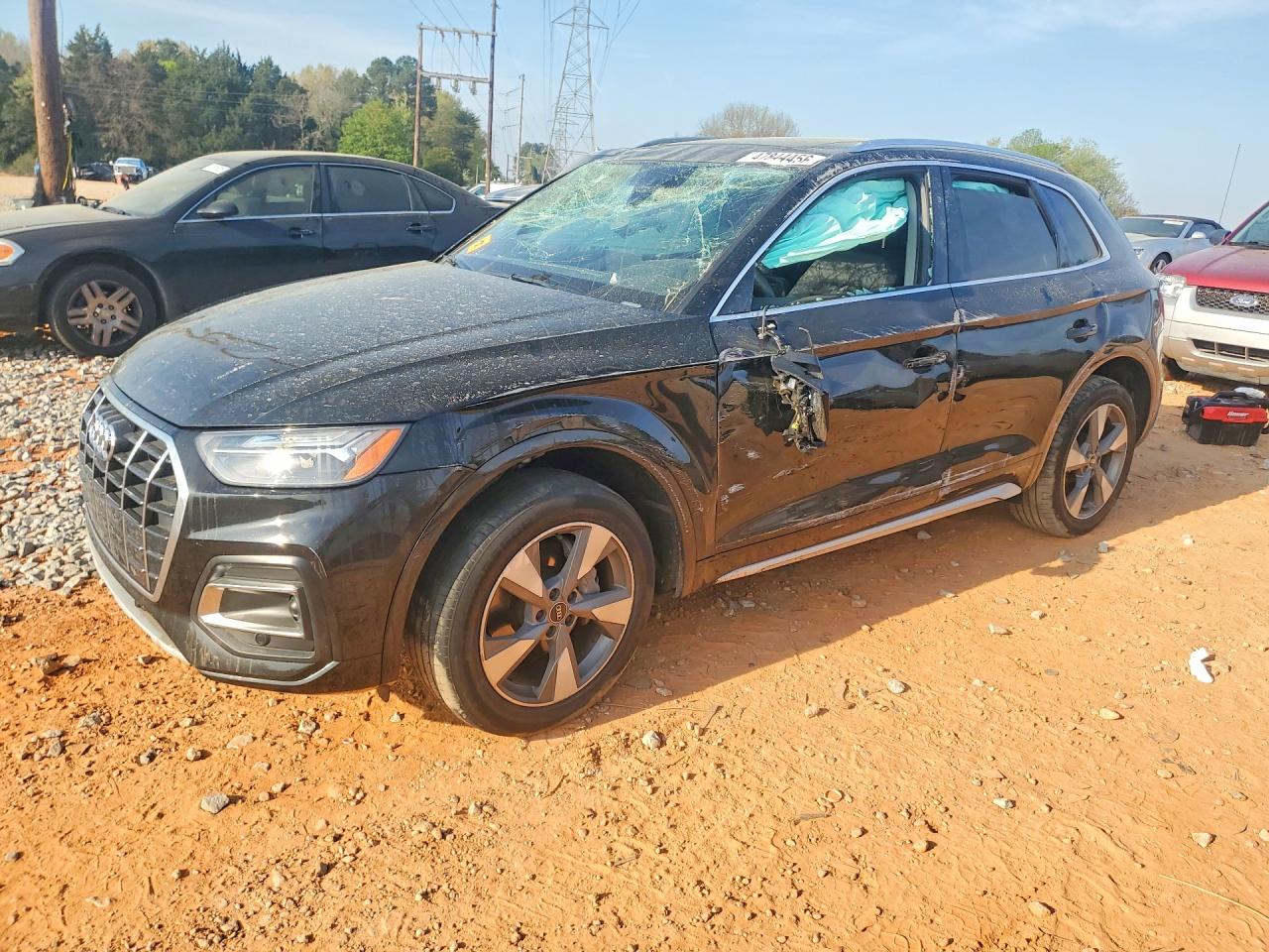 2023 Audi Q5 Premium Plus, VIN WA1BBAFY1P2043289 — Rollover