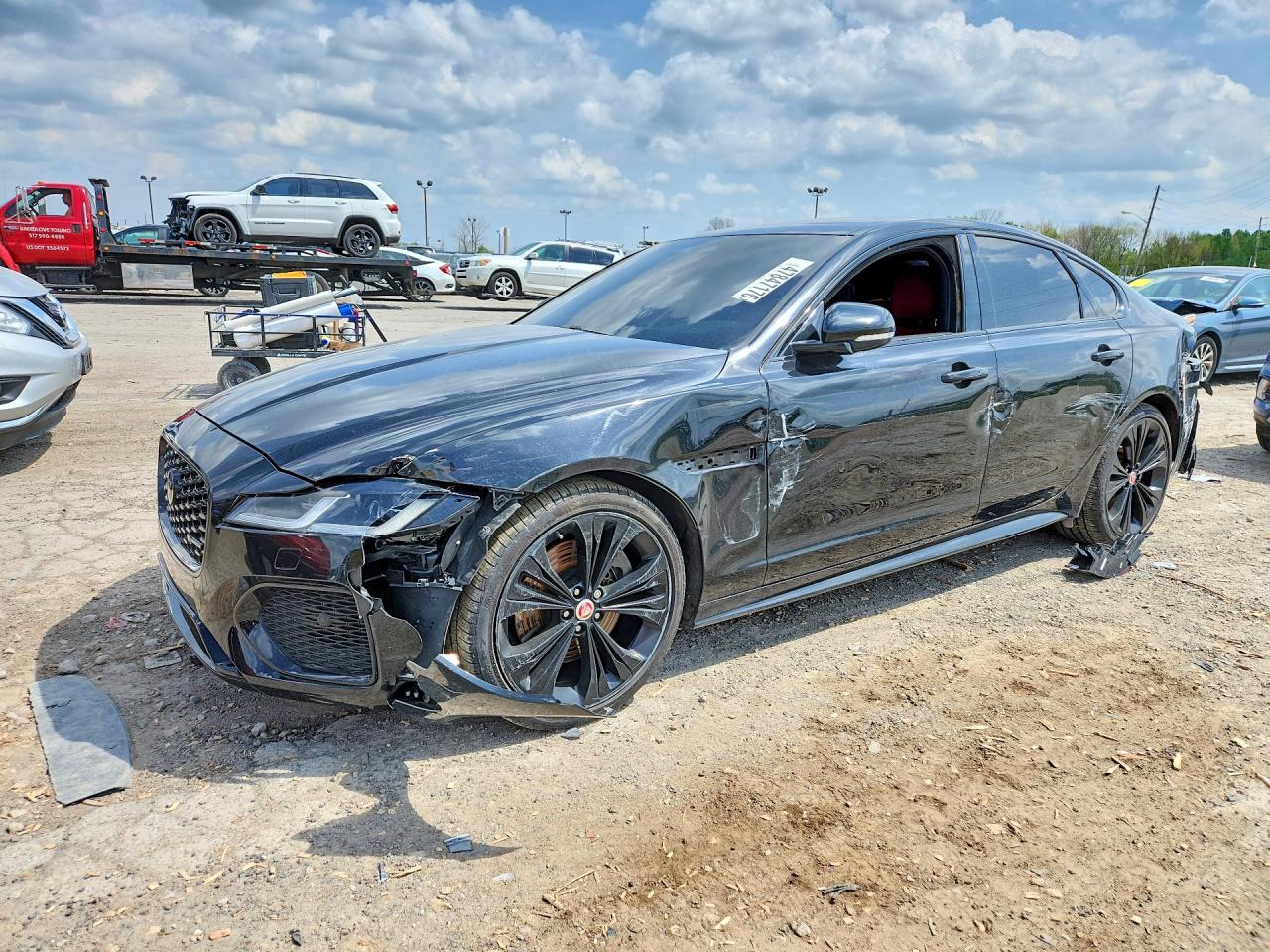 2022 Jaguar XF R-Dynamic SE, VIN SAJBL4GX6NCY91624 — Front end