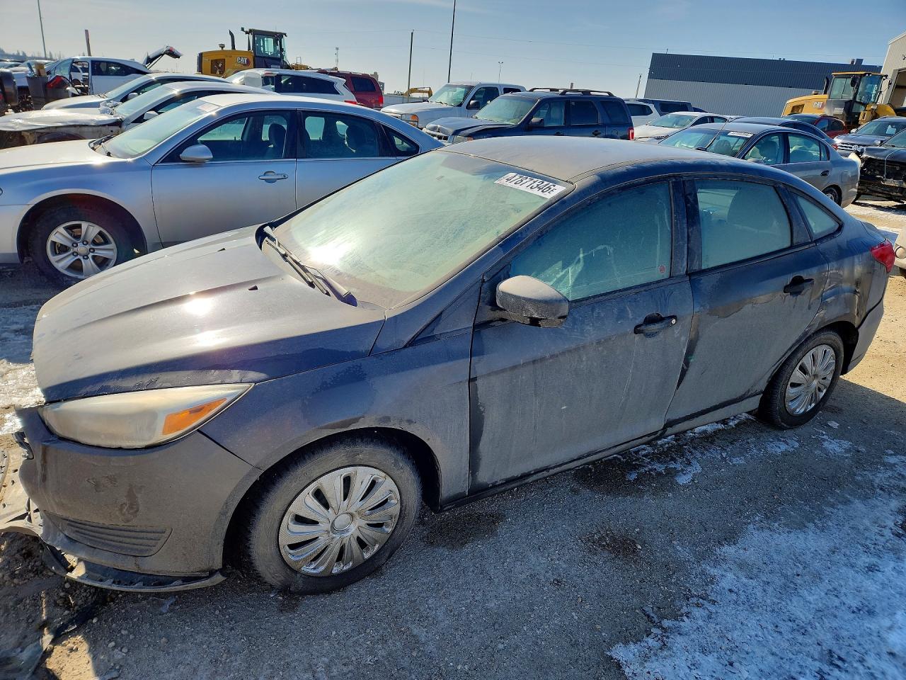 2015 Ford Focus S, VIN 1FADP3E29FL309519 — Front end