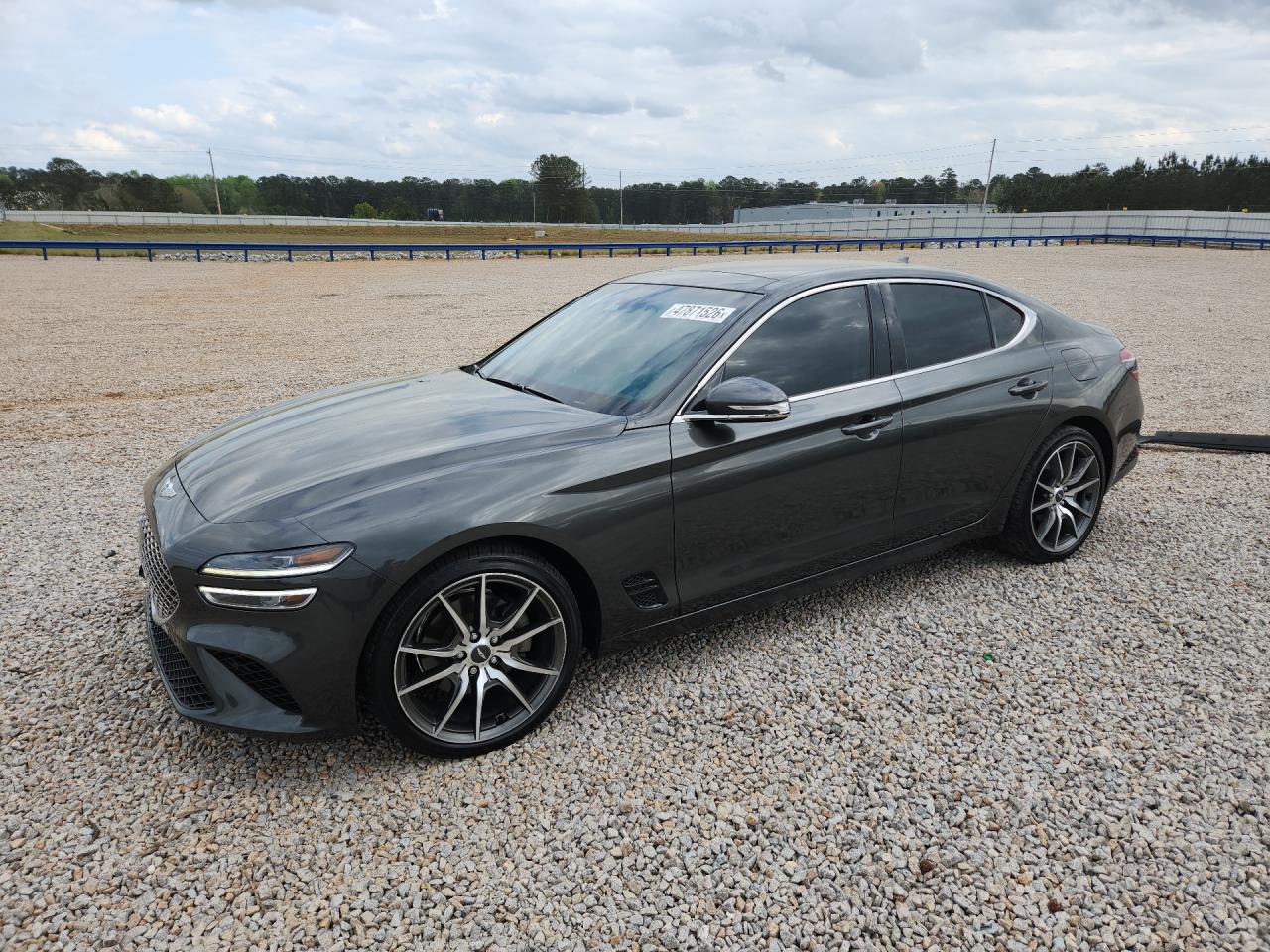 2022 Genesis G70 2.0T, VIN KMTG34TA8NU099752 — Front end