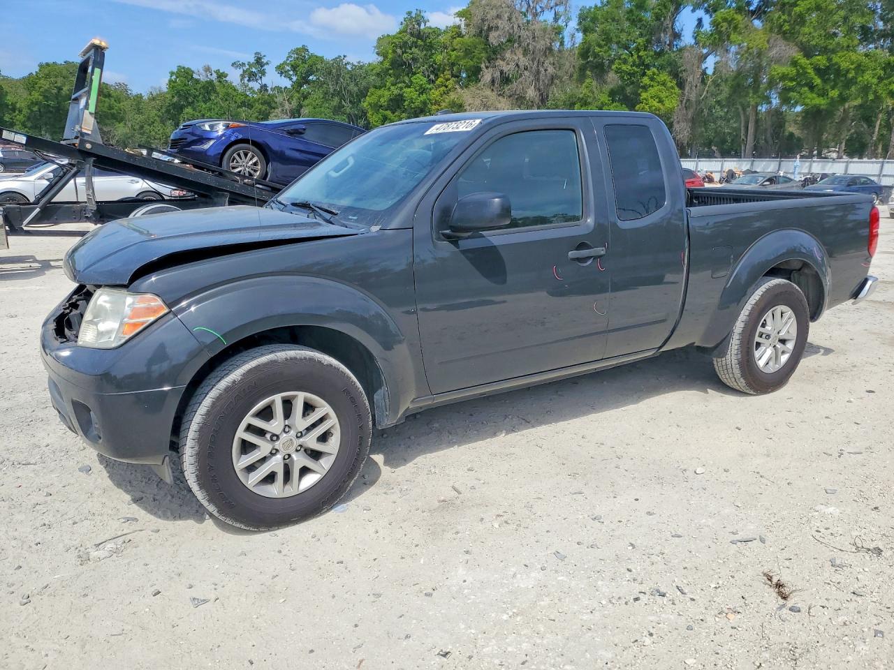 2014 Nissan Frontier SV, VIN 1N6AD0CUXEN744073 — Front end