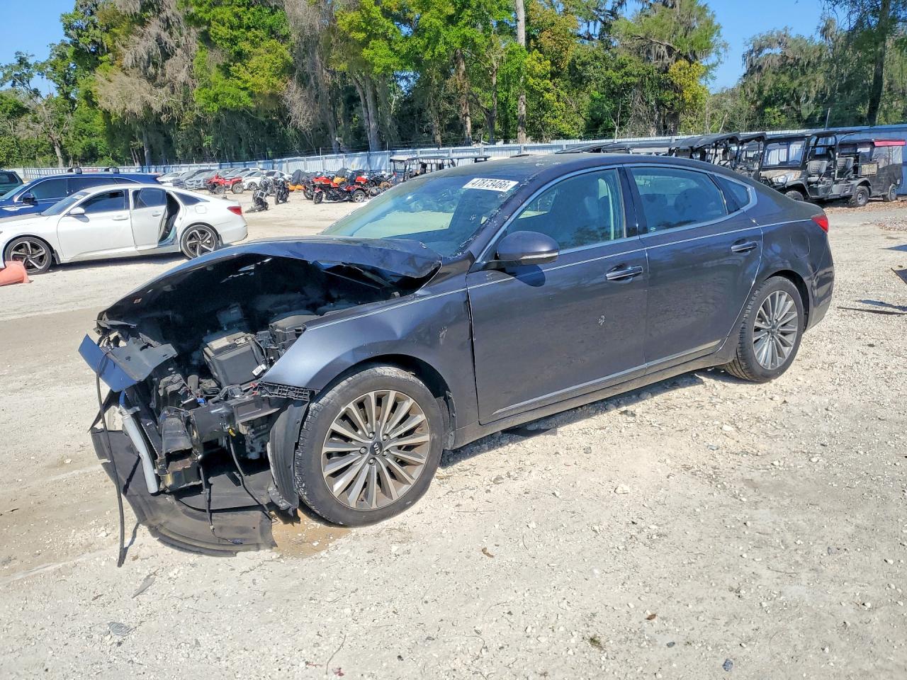 2019 Kia Cadenza Premium, VIN KNALB4J18K5164718 — Front end