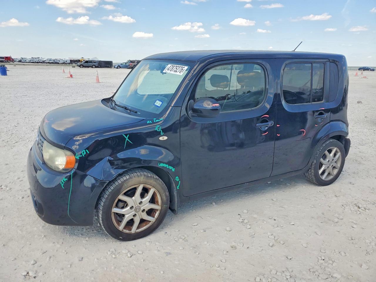2014 Nissan Cube S, VIN JN8AZ2KR4ET351327 — Rear end