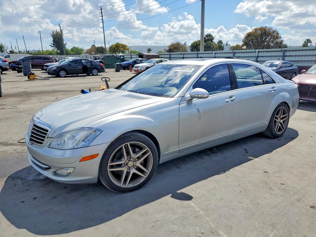 2007 Mercedes-Benz S 550, VIN WDDNG71X47A089734 — Water / flood