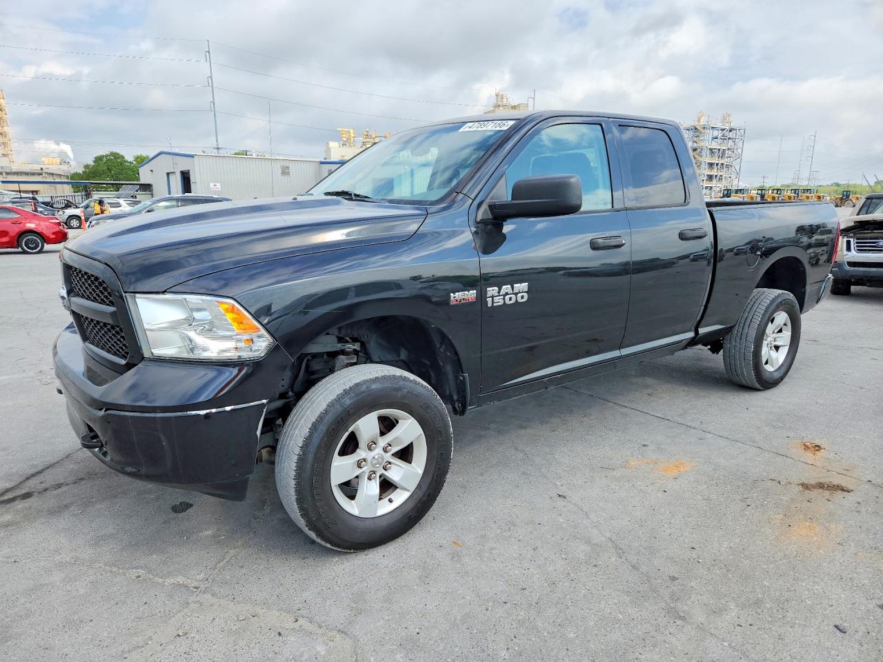 2018 Ram 1500 Express, VIN 1C6RR7FT4JS332172 — Prior damage history