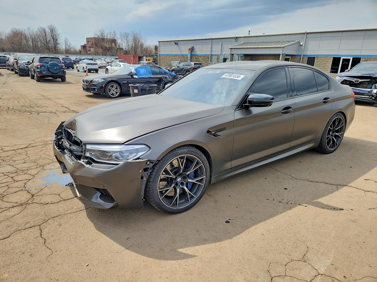2020 BMW M5 Competition, VIN WBSJF0C06LB448839 — Перед
