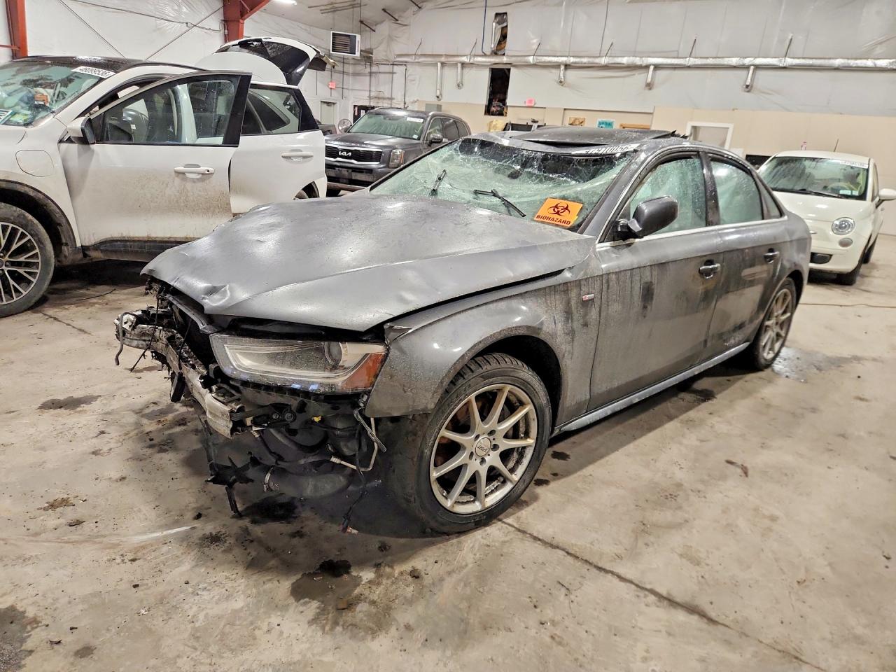 2015 Audi A4 Premium, VIN WAUBFAFL1FN023214 — Rollover