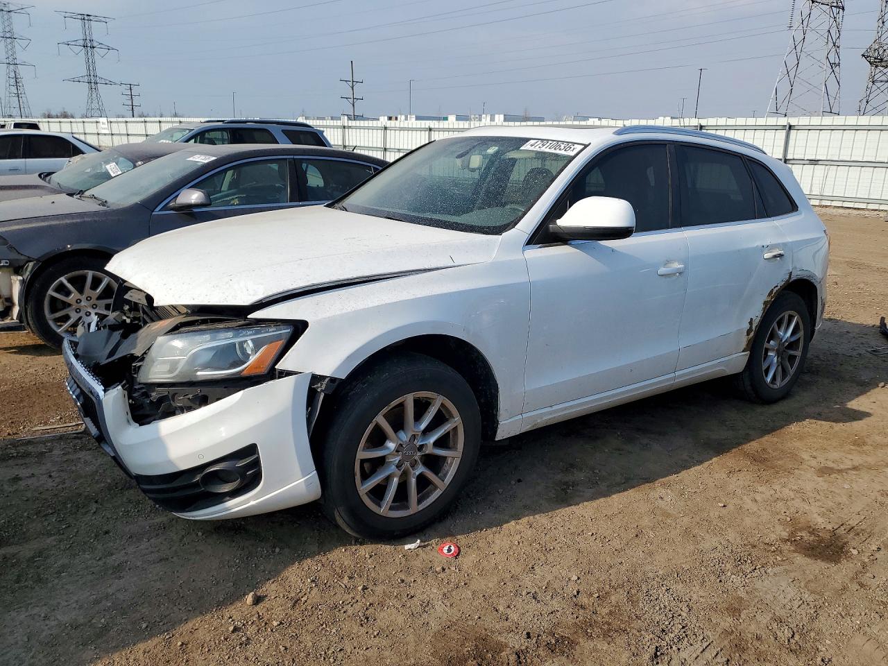 2009 Audi Q5 Premium, VIN WA1KK78R49A021269 — Front end