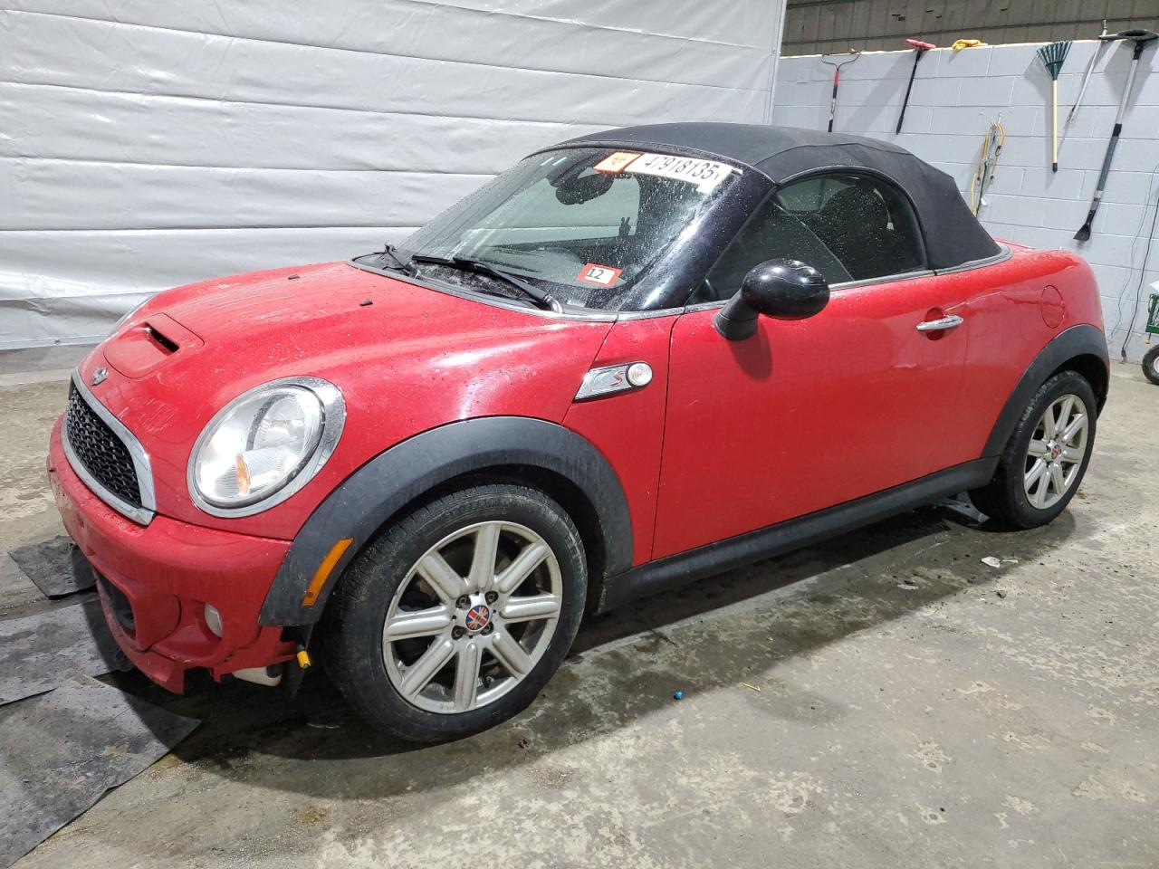 2012 MINI Roadster S, VIN WMWSY3C58CT144227 — Undercarriage