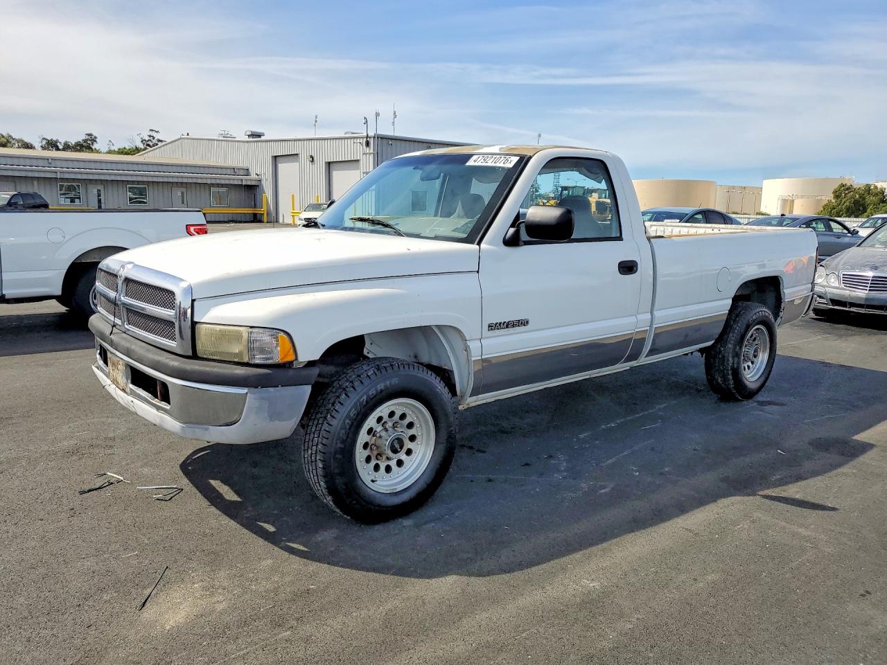 1995 Dodge RAM, VIN 1B7KC26C9SS279680 — Крыша