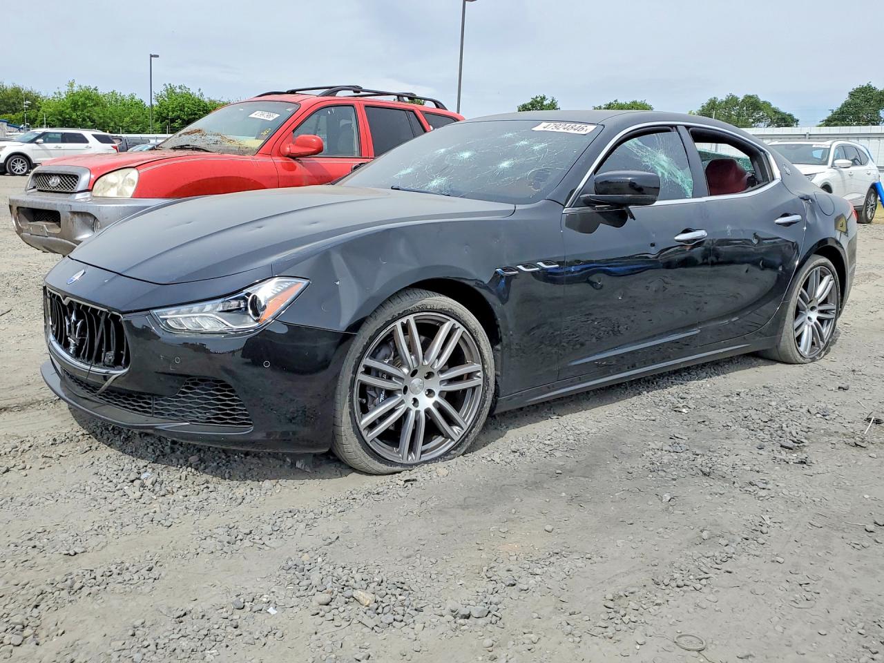 2015 Maserati Ghibli, VIN ZAM57XSA9F1154270 — Vandalism