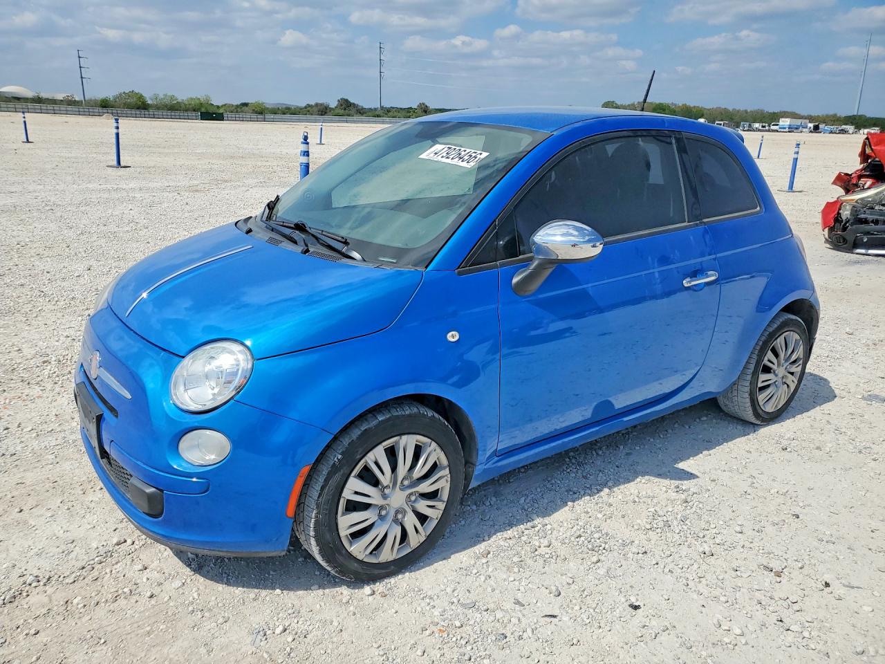2015 FIAT 500 Pop, VIN 3C3CFFAR1FT550495 — Minor dents and scratches