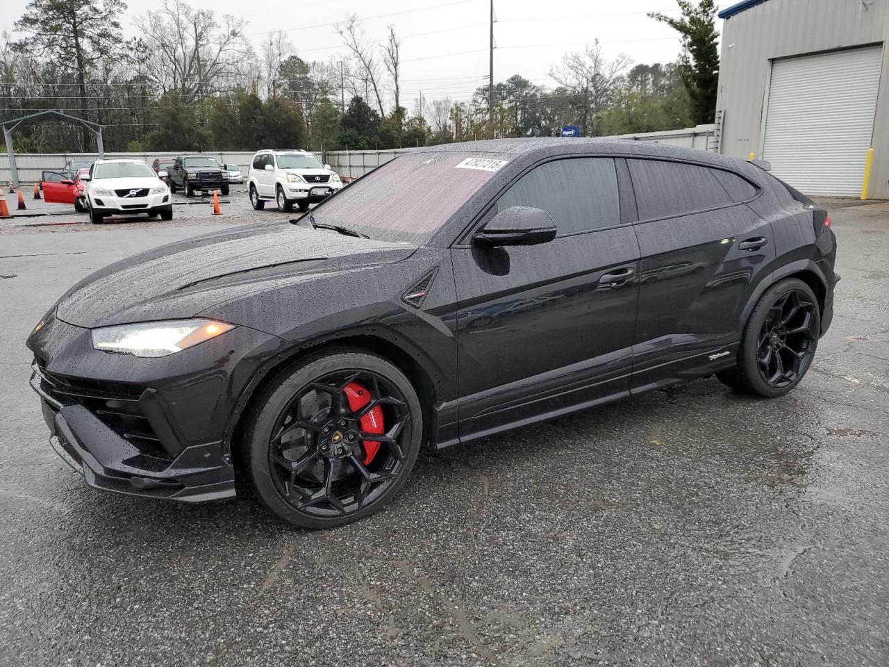 2023 Lamborghini Urus Performante, VIN ZPBUC3ZL9PLA23642 — Vandalism