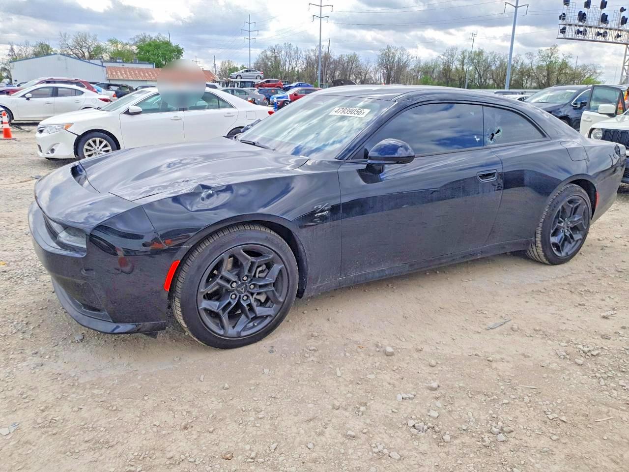 2025 Dodge Charger R/T, VIN 2C3CDBCK6SR543294 — Vandalism