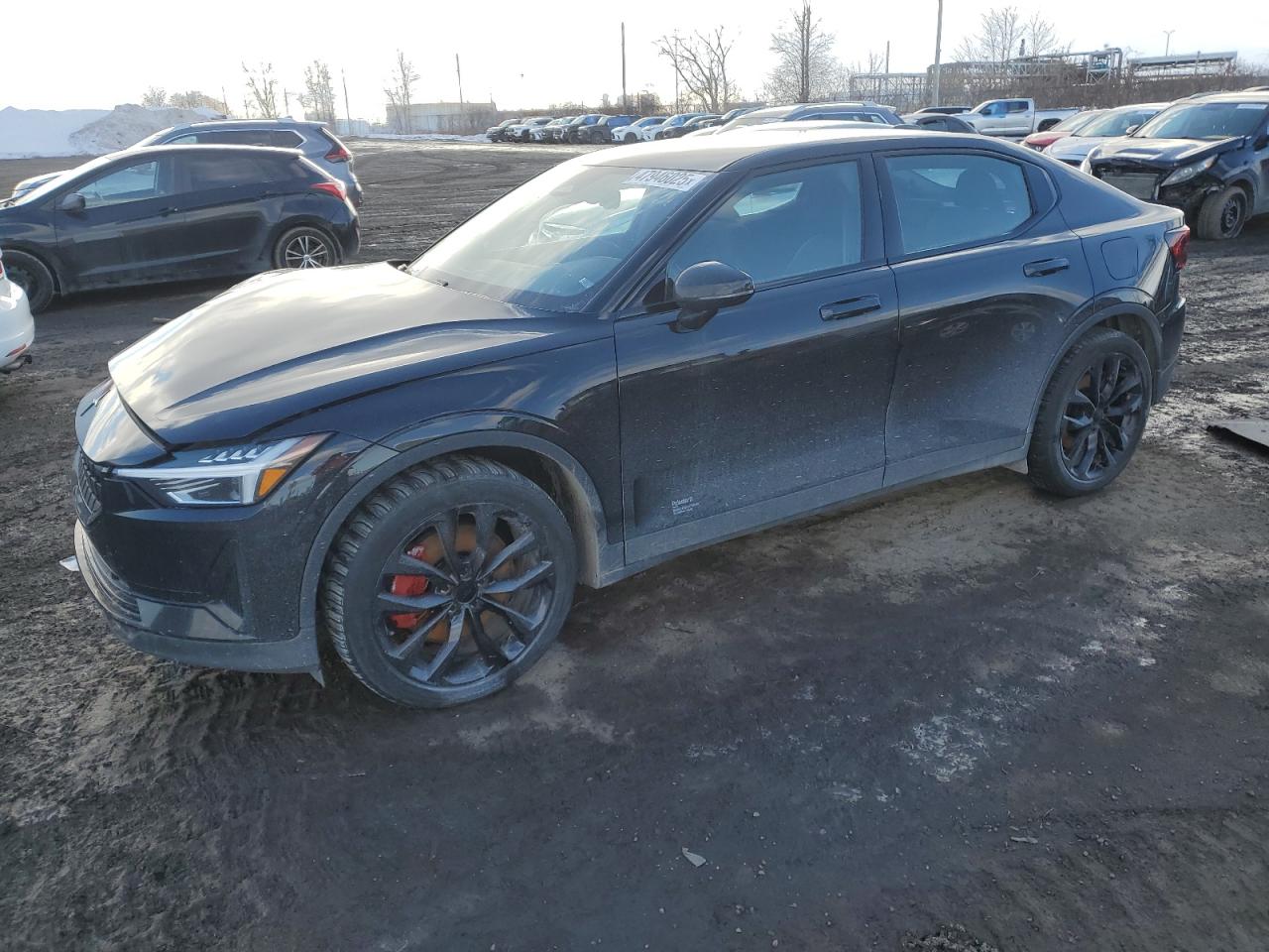 2022 Polestar 2, VIN LPSEG3KAXNL085050 — Front end
