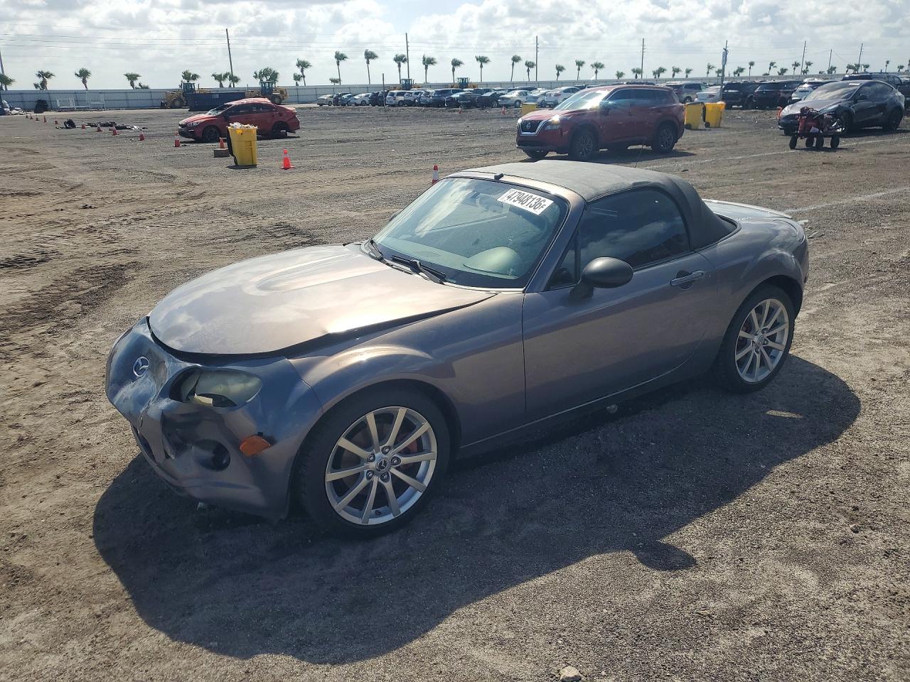 2008 Mazda MX-5 Miata Touring, VIN JM1NC25F080150109 — Front end