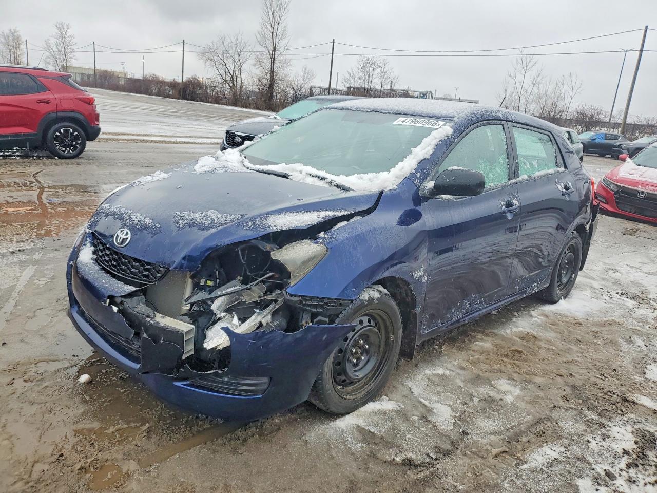 2012 Toyota Matrix L, VIN 2T1KU4EE9CC796671 — Front end