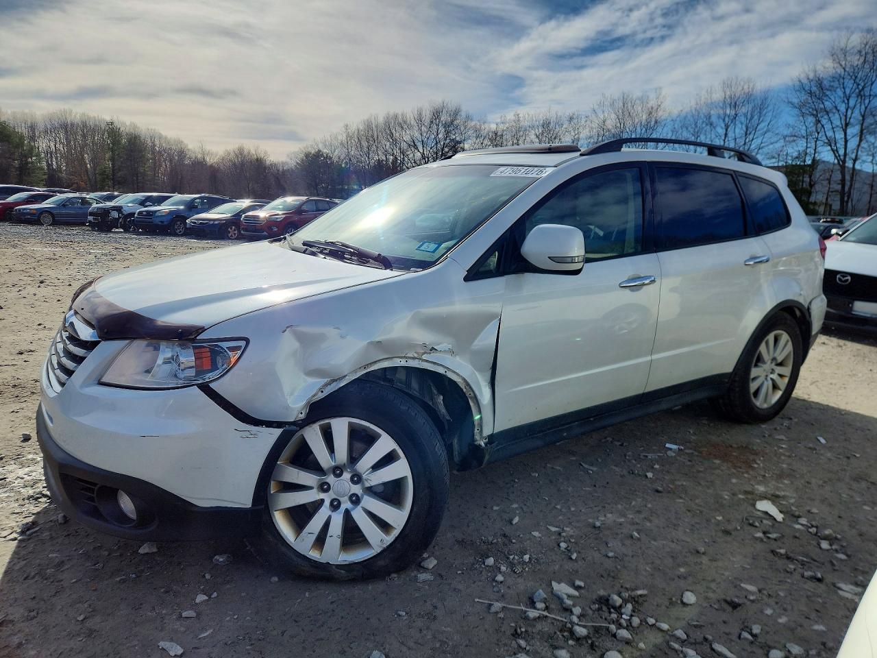 2013 Subaru Tribeca Limited, VIN 4S4WX9GD3D4400888 — Front end
