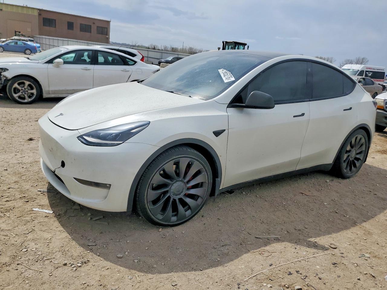 2022 Tesla Model Y Performance, VIN 7SAYGDEF7NF406145 — Mechanical