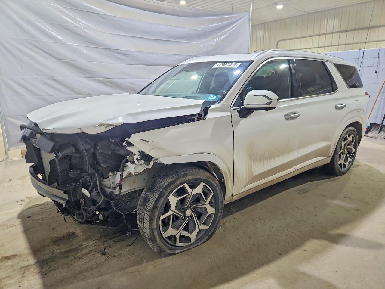 2022 Hyundai Palisade Calligraphy, VIN KM8R7DHE1NU435275 — Front end