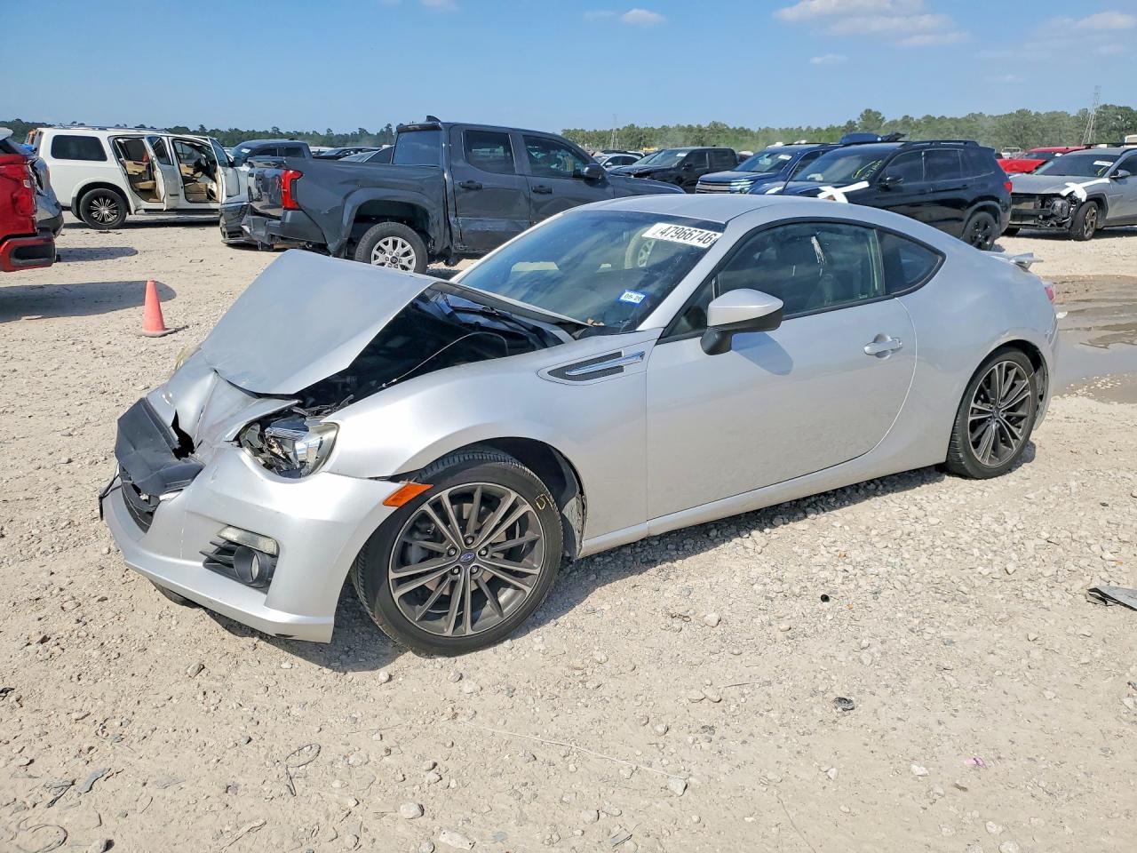 2014 Subaru BRZ Limited, VIN JF1ZCAC10E8603716 — Front end