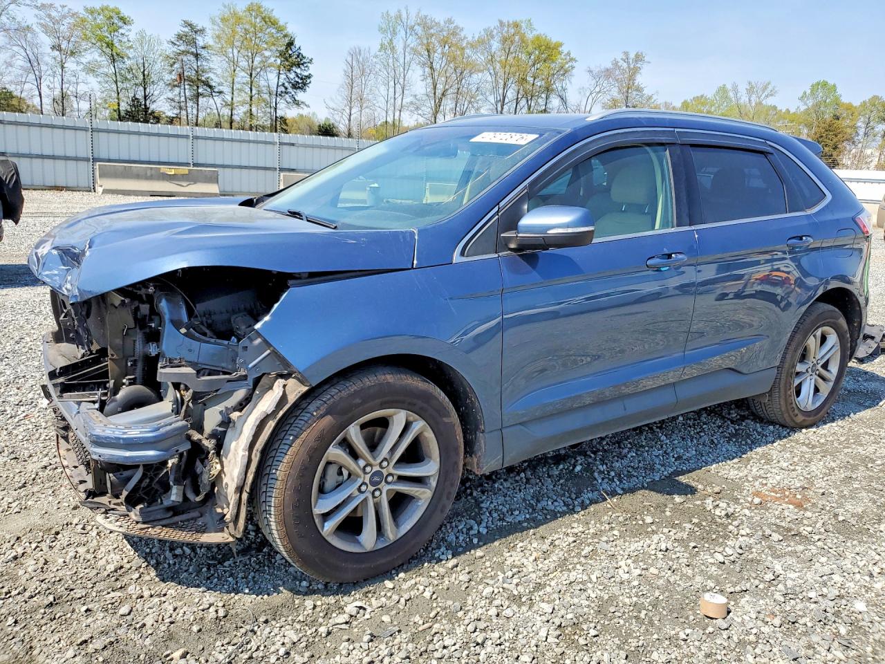 2019 Ford Edge SEL, VIN 2FMPK3J95KBB08103 — Front end