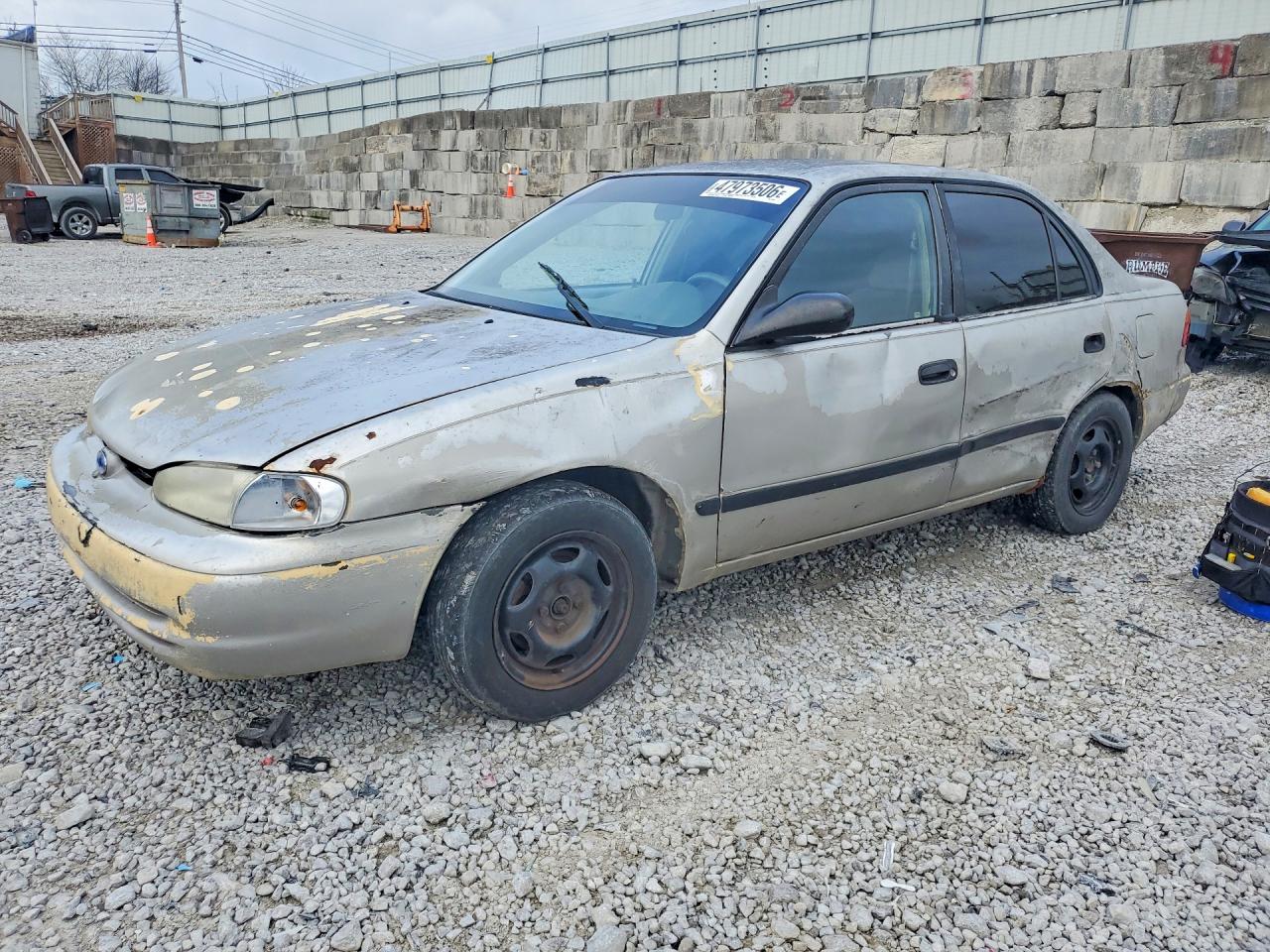 2001 Chevrolet Prizm, VIN 1Y1SK52831Z410335 — Side