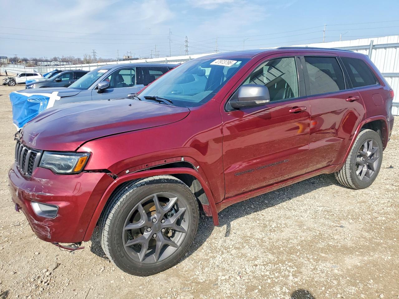 2021 Jeep Grand Cherokee Limited, VIN 1C4RJFBG2MC623304 — Front end