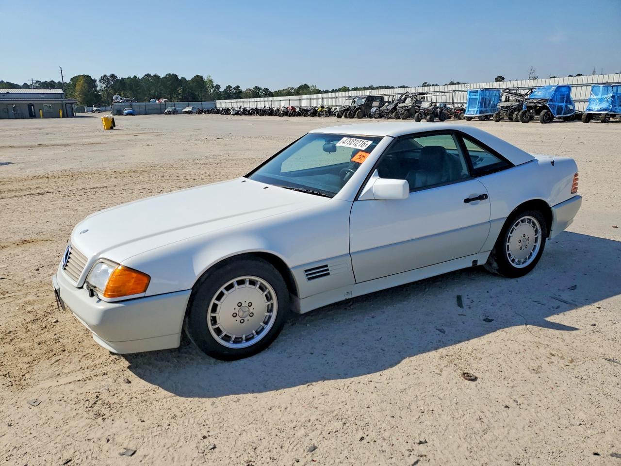 1991 Mercedes-Benz SL, VIN WDBFA66E6MF034183 — Minor dents and scratches