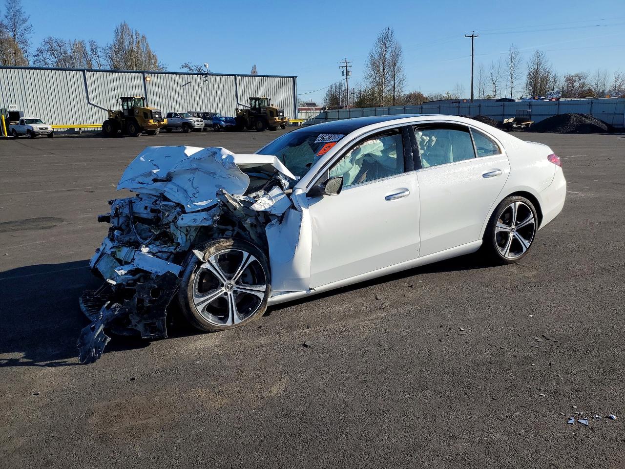 2025 Mercedes-Benz C 300, VIN W1KAF4GB2SR275469 — Front end