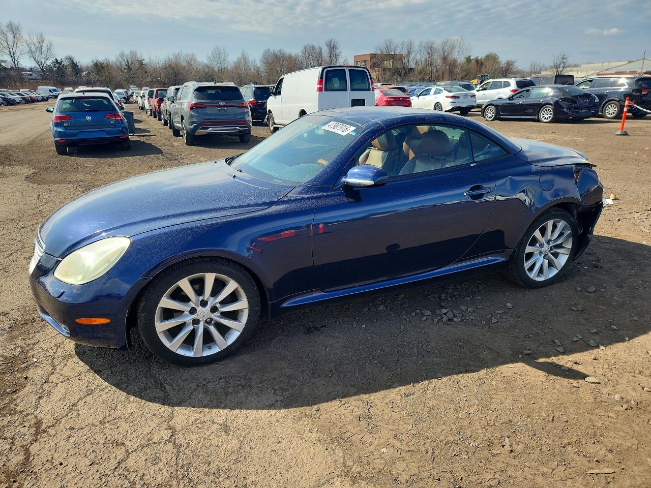 2003 Lexus SC 430, VIN JTHFN48Y630037411 — Rear end