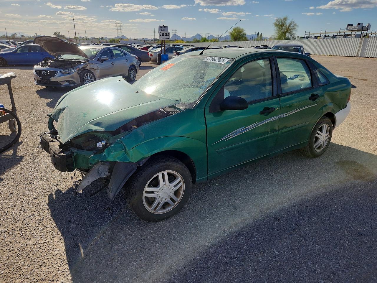 2002 Ford Focus SE, VIN 1FAFP34P32W306596 — Перед