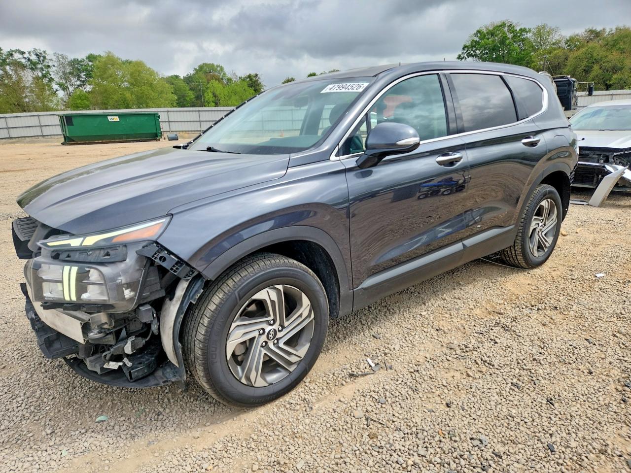 2023 Hyundai Santa Fe SEL, VIN 5NMS24AJ9PH630837 — Side