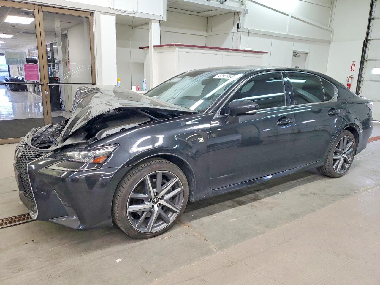 2019 Lexus GS 350, VIN JTHCZ1BL5KA010728 — Front end