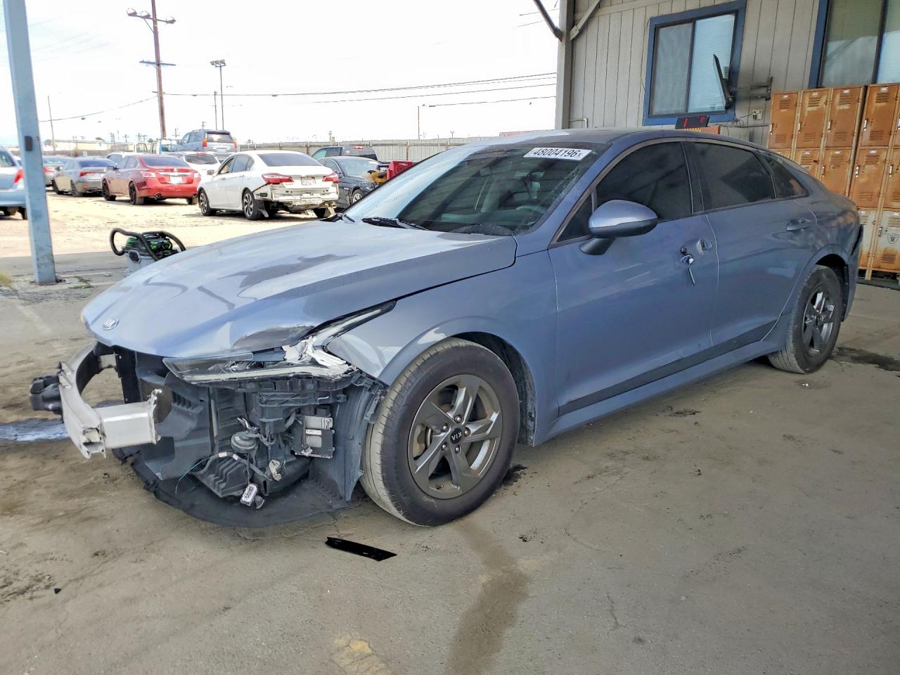 2021 Kia K5 LXS, VIN 5XXG14J23MG053556 — Front end