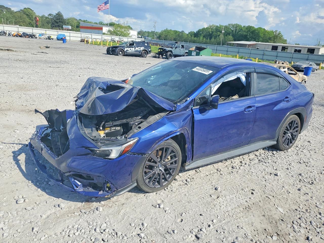 2022 Subaru WRX Limited, VIN JF1VBAN64N8013030 — Front end